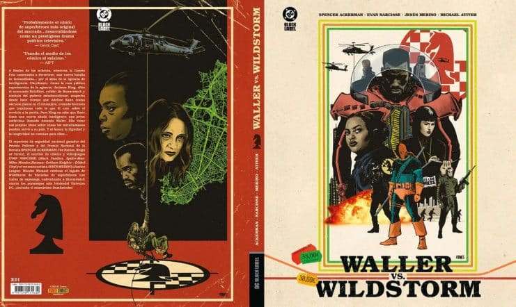 DC black label review. Waller vs. Wildstorm