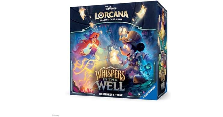 Let’s open an Illumineer’s Trove by Disney Lorcana from the new edition “Whispers in the Well”: analysis of cards and abilities