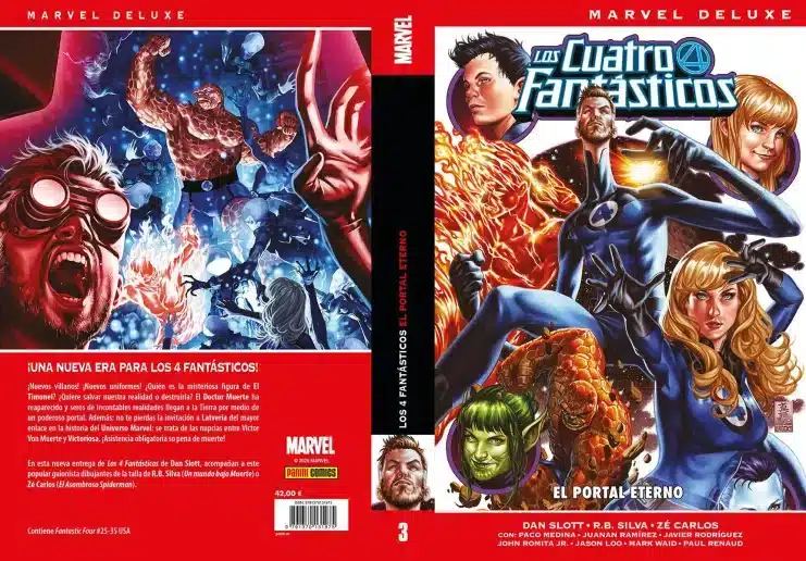 Marvel Deluxe review. Fantastic Four 3 by Dan Slott – The Eternal Portal Marvel Deluxe review. Fantastic Four 3 by Dan Slott – The Eternal Portal