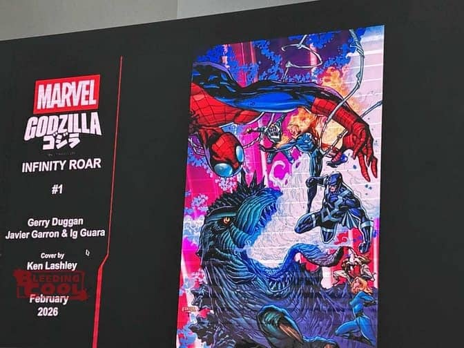 Marvel launches Godzilla: Infinity Roar, the wildest crossover of the King of the Monsters