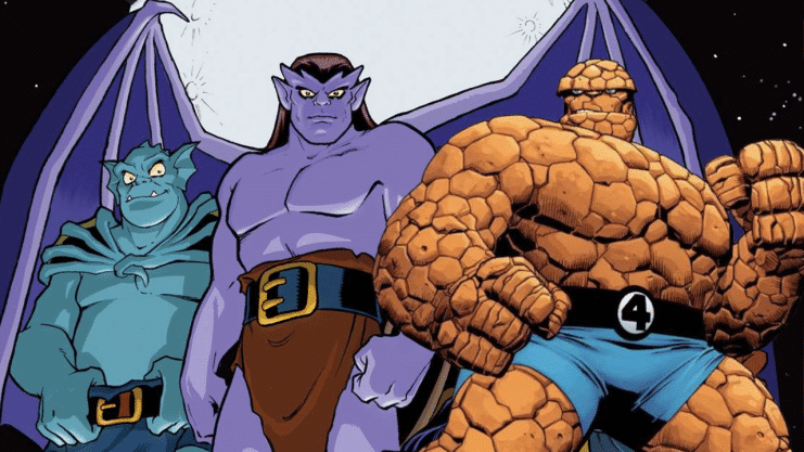 Marvel rewrites the history of Gargoyles with its unexpected crossover with Fantastic Four