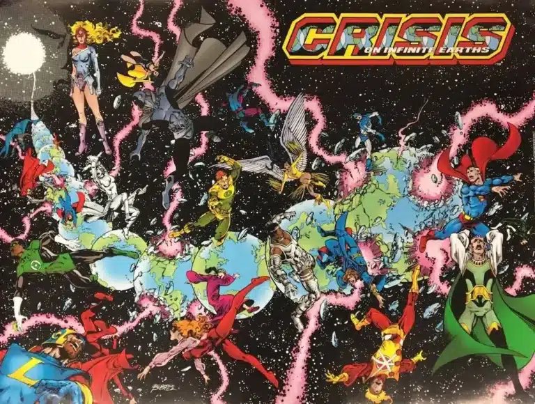 Review of DC files. Crisis on Infinite Earths