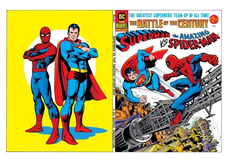 Superman and Spider-Man come together again in a historic crossover of DC and Marvel