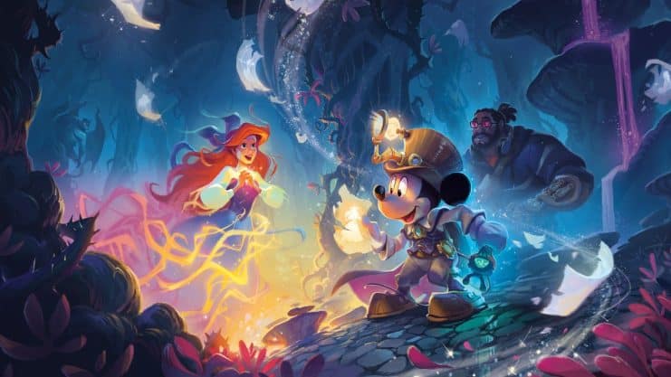 We saw the unveiling of Disney Lorcana’s Whispers in the Well, led by Ravensburger and the future of the TCG is wonderful