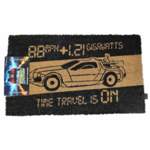 Felpudo Delorean Regreso al Futuro