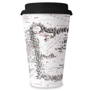 Taza viaje Mapa Mordor El Señor de los Anillos