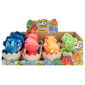 Peluche Mini Roaring Dino Jurassic Friends Cracking Eggs surtido 12,5cm