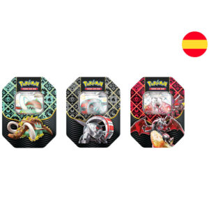 Lata cartas Pokemon surtido español