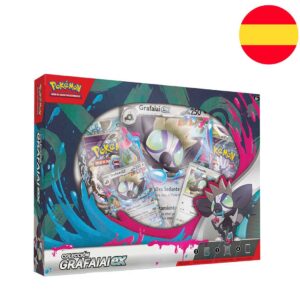 Blister cartas Grafaiai ex box Pokemon español