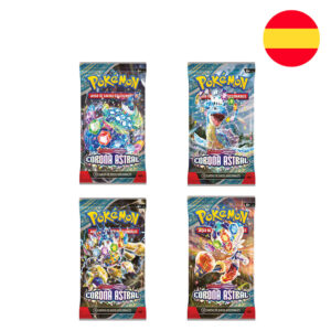 Sobre cartas Corona Astral Escarlata & Purpura Pokemon español surtido