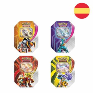 Lata cartas Destinos Paradojicos Pokemon español surtido