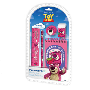 Set Papeleria Lotso Toy Story Disney Pixar 5pzs
