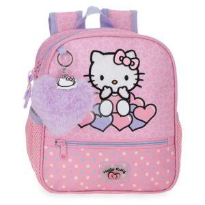 Mochila Hearts & Dots Hello Kitty 25cm
