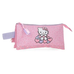 Portatodo Hearts & Dots Hello Kitty triple