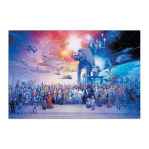 Poster Legado Personajes Star Wars