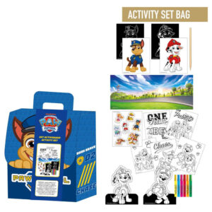 Mochila set coloreable Patrulla Canina Paw Patrol