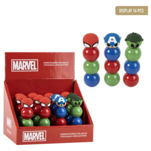 Subrayador apilable Vengadores Avengers Marvel surtido