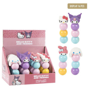 Subrayador apilable Hello Kitty surtido